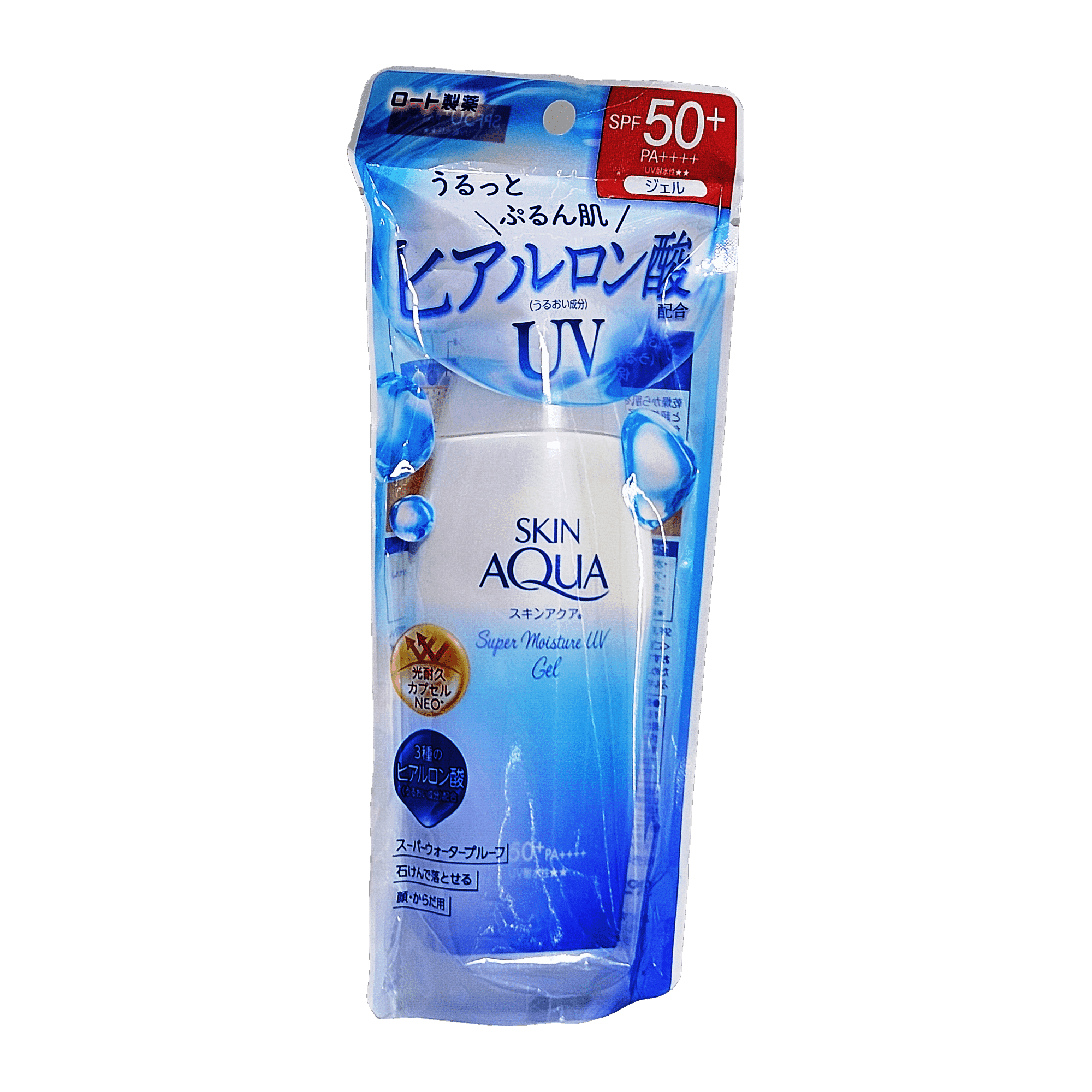 Rohto Skin Aqua UV Super Moisture Gel SPF50+ Sunscreen
