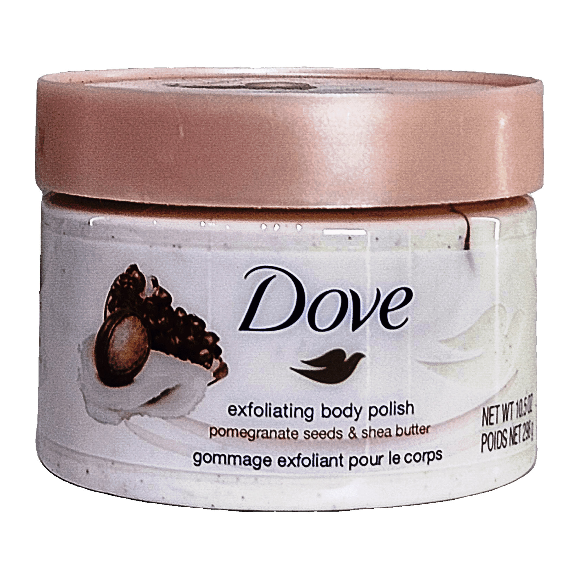 Dove Exfoliating Body Polish Scrub Pomegranate Seeds & Sheabutter