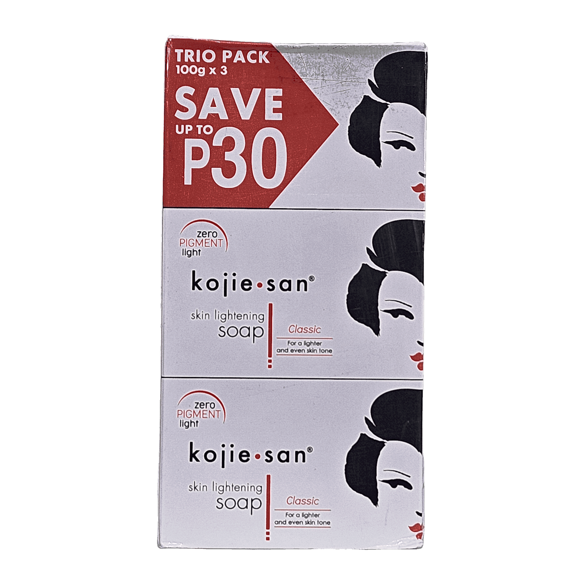 Kojie San Skin Lightening Soap 3-In-1