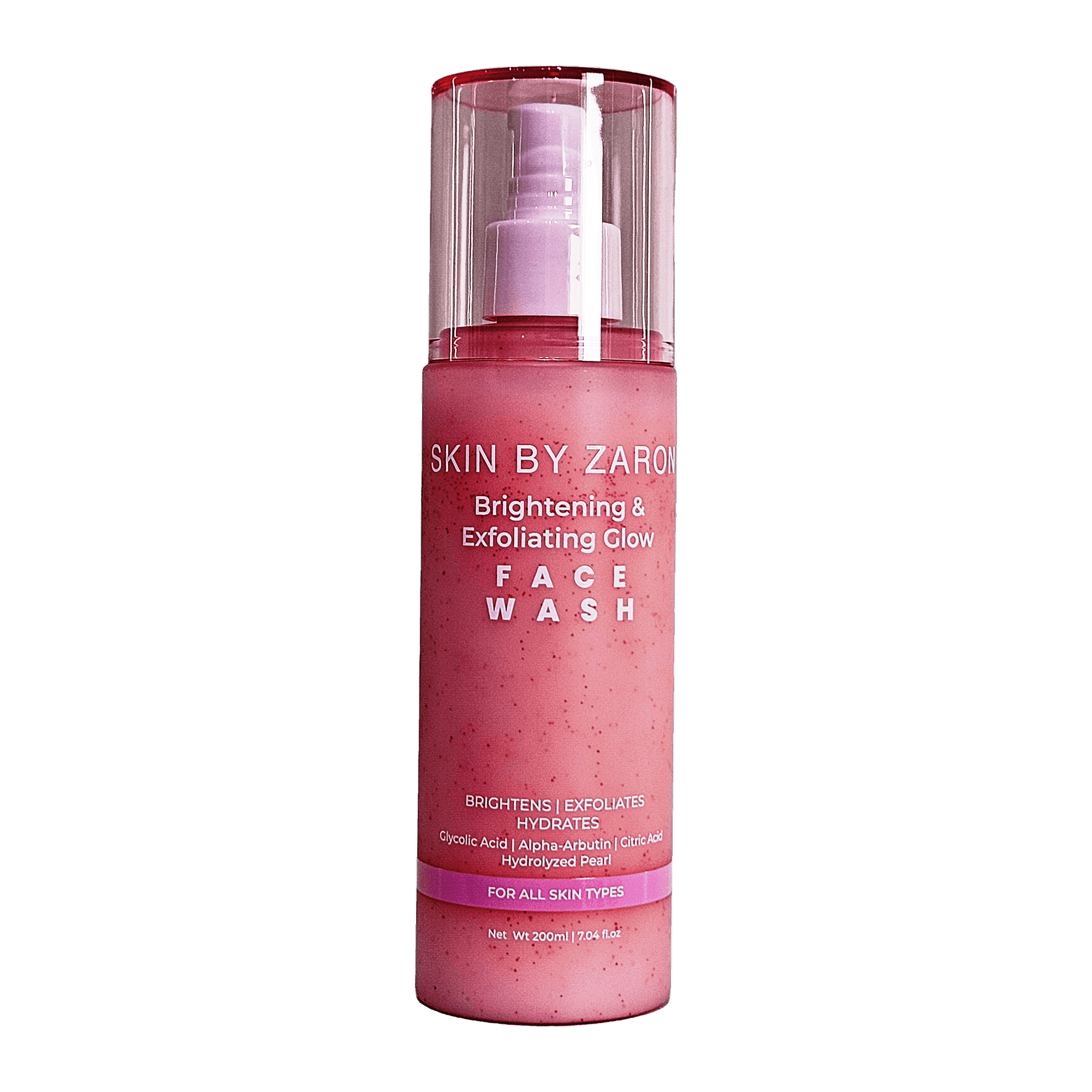 Skin By Zaron Brightening & Exfoliating Glow Face Wash
