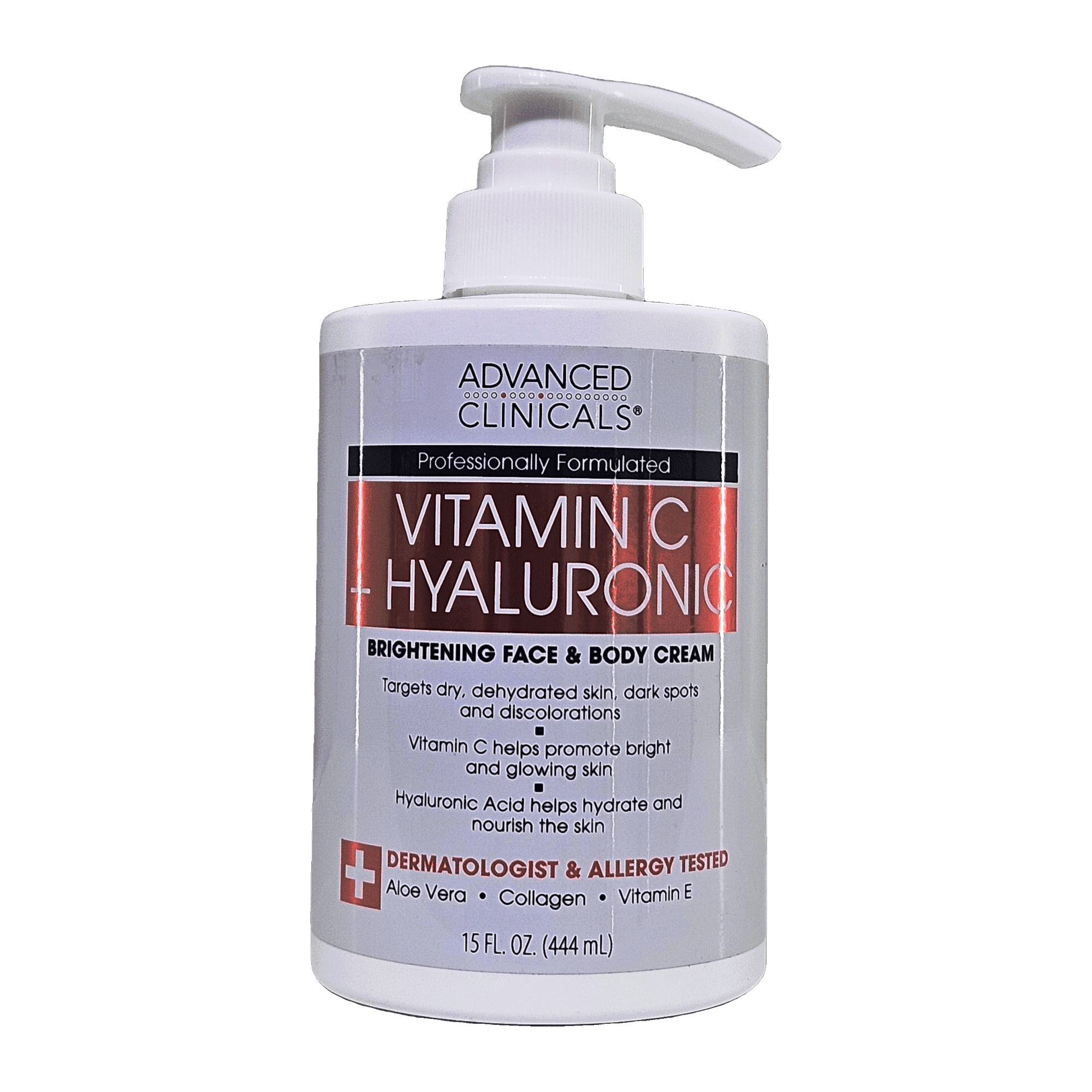 Advanced Clinicals Vitamin C + Hyaluronic Brightening Cream